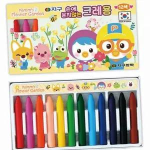 12색 손 크레용 어린이용 묻는 안 유아 미술용 안전 아동그림도구