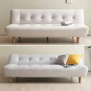 뉴바운스 [독일정품 프리미엄 고급형원단 아쿠아텍스] 소파베드 접이식 3인용쇼파 이지클린 (무료배송)