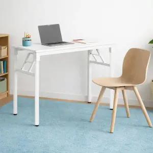 [아트박스]/가구느낌 영접이식책상 800x500 간이 철제 테이블