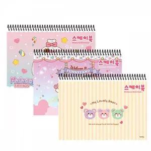 TBZ 4000 스케치북 (여-디자인랜덤)1p 전문가노트