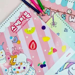 TBZ 3000 스케치북 (여-디자인랜덤)1p 전문가노트