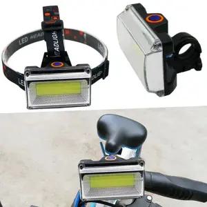 led 헤드 랜턴 다용도 아웃도어 겸용 충전식 헤드 랜턴 야간 낚시 전조등 휴대용 캠핑용 작업등 라이트