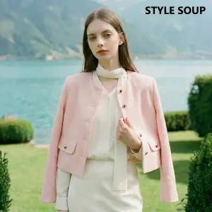 숲 칼라리스 트위드 자켓 재킷 SC2JKE1 438436