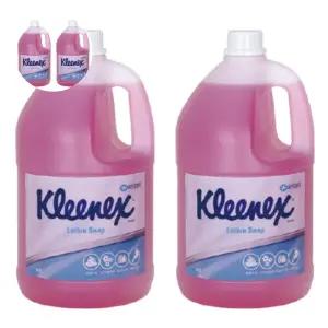 비누 크리넥스 핸드워시 로션 플로럴향 4Lx2개