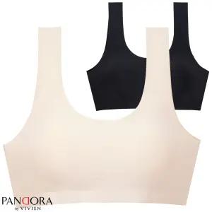 판도라by비비안 언더밴드 심리스 스포츠 탑브라 ABC컵 pbr7178n