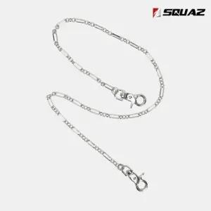 스콰즈 스트릿 실버 써지컬스틸 링 사슬 바지 체인 SIDA222
