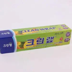 크린랩 22cm x 20m 일회용 음식 포장 보관 주방 밀폐
