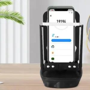 걸음수기계 자동걷기 캐시워크 휴대폰그네 핸드폰 만보기 흔들기 거치대