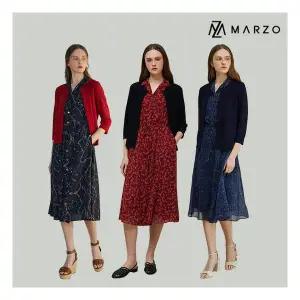 마르조 2종 썸머 가디건 원피스 세트 QBMFM0241193483