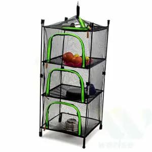 위라이즈 3단 캐비넛망 캠핑그물망 장난감정리망 의류정리망 캠핑건조망 욕실그물망