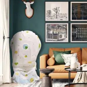 ( )THE352 선풍기 덮개 보관 스탠드 전체 커버