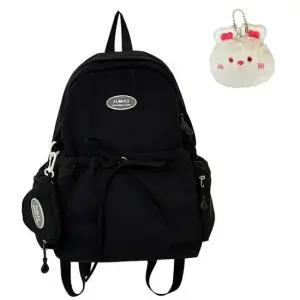 경량 학생용 백팩 책가방 키플링백 (토끼 키링 포함)