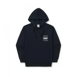 스노우피크어패럴 플로킹 로고 그래픽 후드 티셔츠 S25FMFHD62 Dark Navy 464364