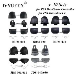 듀얼센스엣지 IVYUEEN DualSense PS5 R2 L2 R1 L1 PlayStation 5 BDM 010 020 030 수리 부품 트리거 버튼