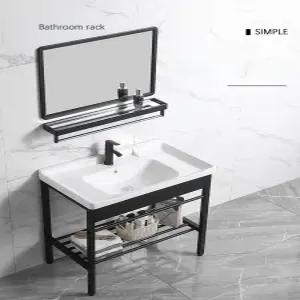 화장실 철제 세면대 세라믹 세면기 하부장 욕실 탕비실 세탁실 보조