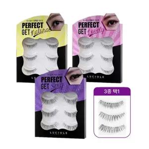 루시올레 아이래쉬 속눈썹 1박스(4쌍) 3종 택1 셀프속눈썹 인조속눈썹