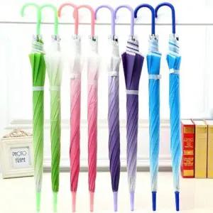 예쁜 그라데이션 우산 수채화우산 수채화 컬러그라데