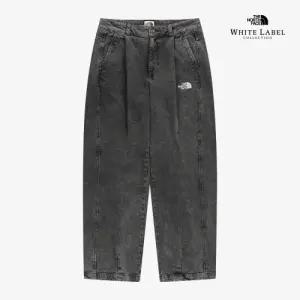 노스페이스 화이트라벨 오버핏 데님 팬츠 GRAY NP6NR57J