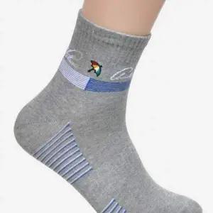 SW0040 선물세트 발목양말 2족세트 양말 로고자수