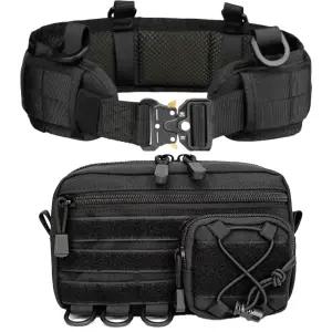 전술벨트 파우치가방 3종세트 코브라벨트 원터치 몰리 택티컬 서바이벌 밀리터리 군인 캠핑 낚시