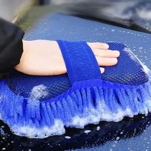 [하프클럽/]세차용 스폰지형 장갑형 청소타월 DD12703