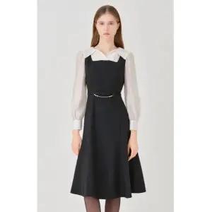 출근룩 어성봄옷 [정가 349,000원] 볼디 레이어드 원피스 EMWOPQC040