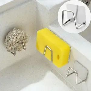 [하프클럽/셀러허브]무타공홀더 싱크대 스텐 걸이 수세미 받침대