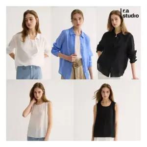 라스튜디오 26SS 시어 크링클 블라우스나시 5종1217105