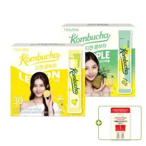 티젠 인기 콤부차 레몬 30스틱+파인애플 30스틱