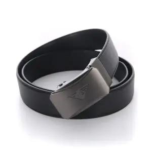 WL 다운블로우-DBBT003BK 국내제작 시그니처 로고자동버클 가죽벨트