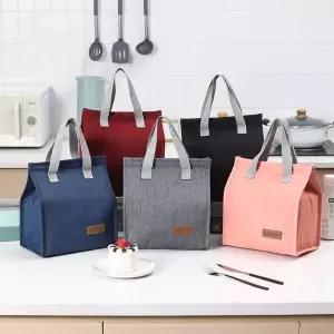 WL 보온 보냉 피크닉 여행 도시락 가방 파우치 런치백