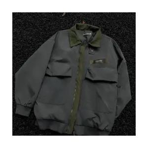 남자 야상사파리 점퍼 가을 야상 집업 파일럿 코트 야구복 ST3