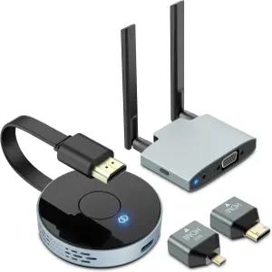 무선 HDMI 송신기 및 수신기 플러그 앤 플레이 노트북/PC/TV 박스/프로젝터에서 비디오 오디오 파일을