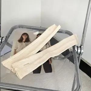 손장갑 여성 패션 핸드워머 겨울 골지 니트 팔토시 암워머