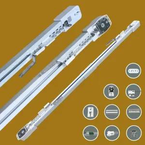 전동커튼 LifeLibero Tuya 스마트 커튼 Dt82tv 모터 홈 Ziptrack 철도 고속 전기 트랙 레일