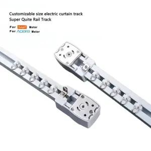 전동커튼 Tuya wifi zigbee Aqaradooya 82 커튼 모터 스마트 홈 레일 전기 트랙