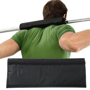 바벨 패드 스쿼트 역도 폼 목 및 어깨 보호 지원 블랙 옥스포드 호환 천 고탄성