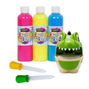 아이물감 아기물감놀이 컬러버블 거품 목욕놀이 그린