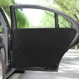 강아지카시트 고양이 반려동물 2개 방수 기스 방지 차량용 커버 개 차량 도어 보호대 빨 수있는 보호 매트