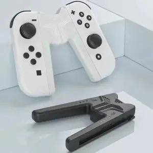 조이콘충전독 Aolion For NS2 스위치 휴대용 충전 그립 브라켓 Joy-con OLED 게임 도크