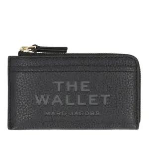 엠보스드 로고 텍스트 페블 가죽 탑 지퍼 지갑 2S4SMP010S02 001