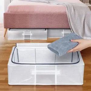 ( )옷보관함 옷장수납함 정리 언더베드 미니 수납정리함