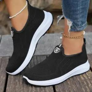 [다잇템] 여성 통기성 운동화 클래식 에어니트 신발