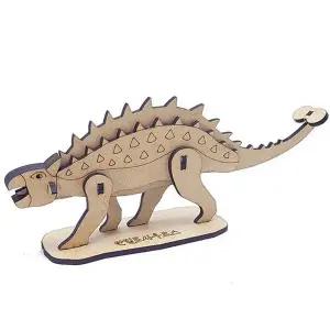 3D나무퍼즐 QZL137J8 안킬로사우루스 공룡 형조립 만들기