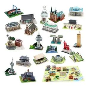 3D입체퍼즐 OOG528W1 우리고장 투어시리즈 5종 형 만들기