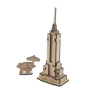 3D나무퍼즐 SUM149S7 엠파이어스테이트 빌딩 형 만들기