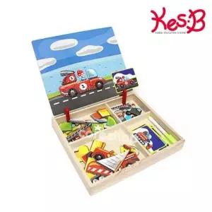 캐스B튼튼 VAZ111Y8 탈것 매칭퍼즐 유아교구 학습 그림맞추기