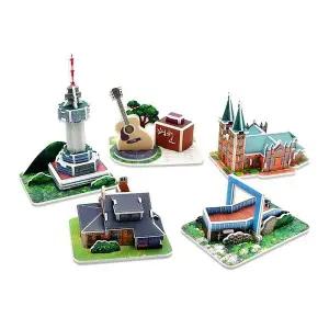 3D입체퍼즐 RIO723P5 우리고장 투어시리즈 대구편 형 만들기