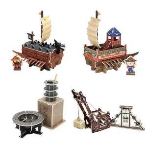 3D입체퍼즐 TBL072E3 조선의 과학 4종 형 만들기