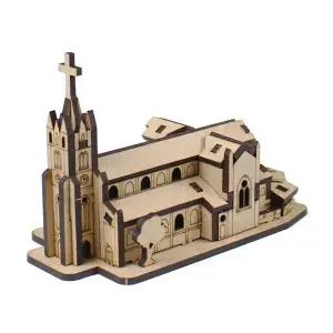 3D나무퍼즐 BNJ744B1 명동성당 건축물 형조립 만들기